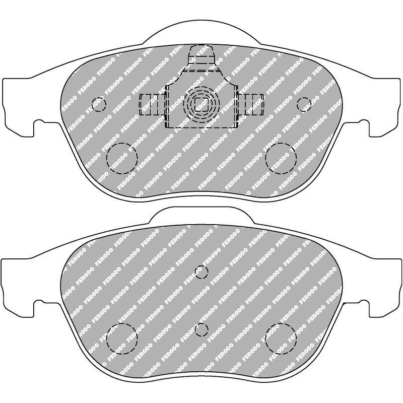 Plaquettes de Freins Avant Ferodo DS2500 pour Renault Twingo RS